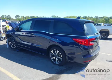 2022 Honda Odyssey Touring из США, поврежденный, VIN 5FNRL6H86NB013615